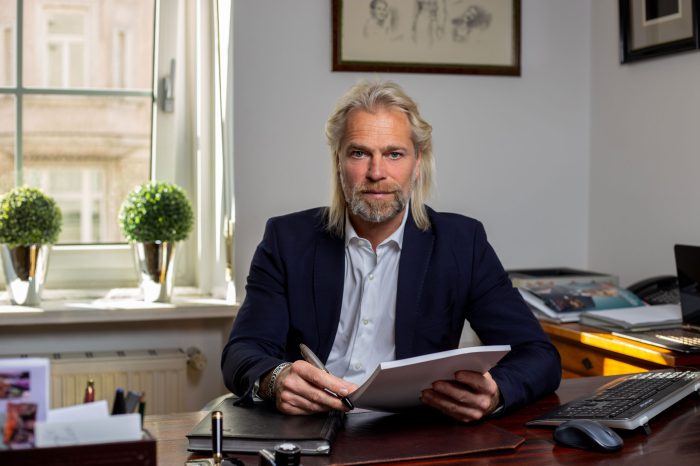 Jens Stallkamp, damals Geschäftsführer WERTE CAPITAL.&nbsp;&nbsp;&nbsp;Foto Sven Schuhmann 2019